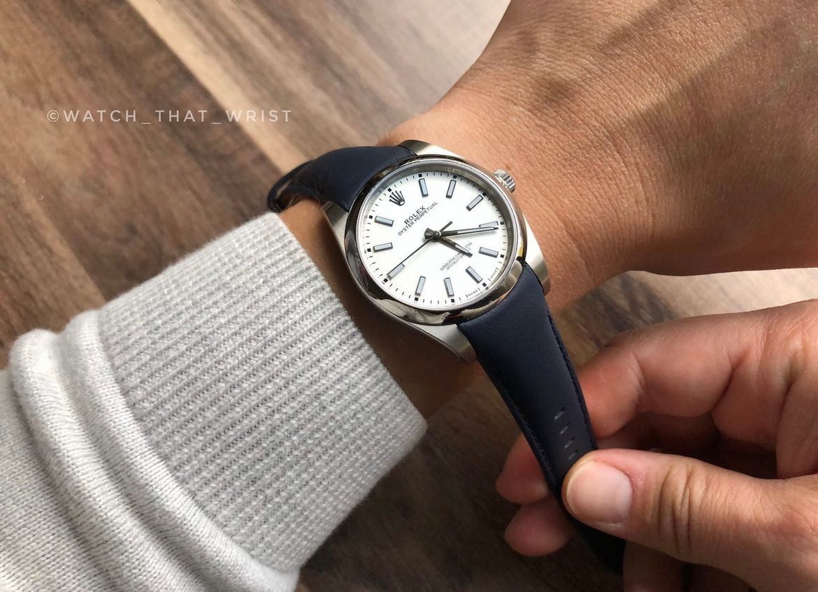 Enhance Your Rolex Oyster Perpetual 114300 Ultimate Guide to Choosing the Perfect Leather Strap