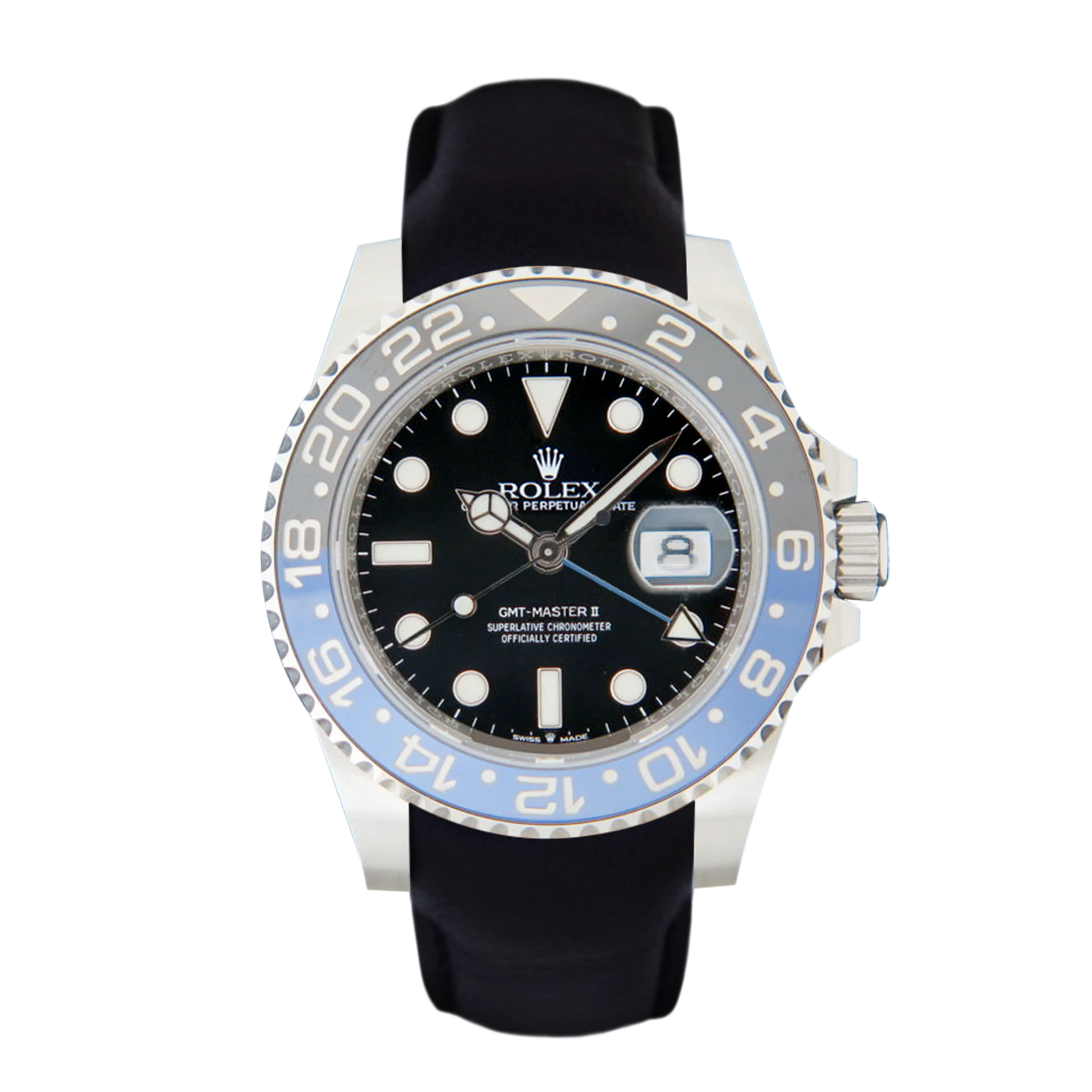 Rolex GMT Batman 126710BLNR VariLeer Strap