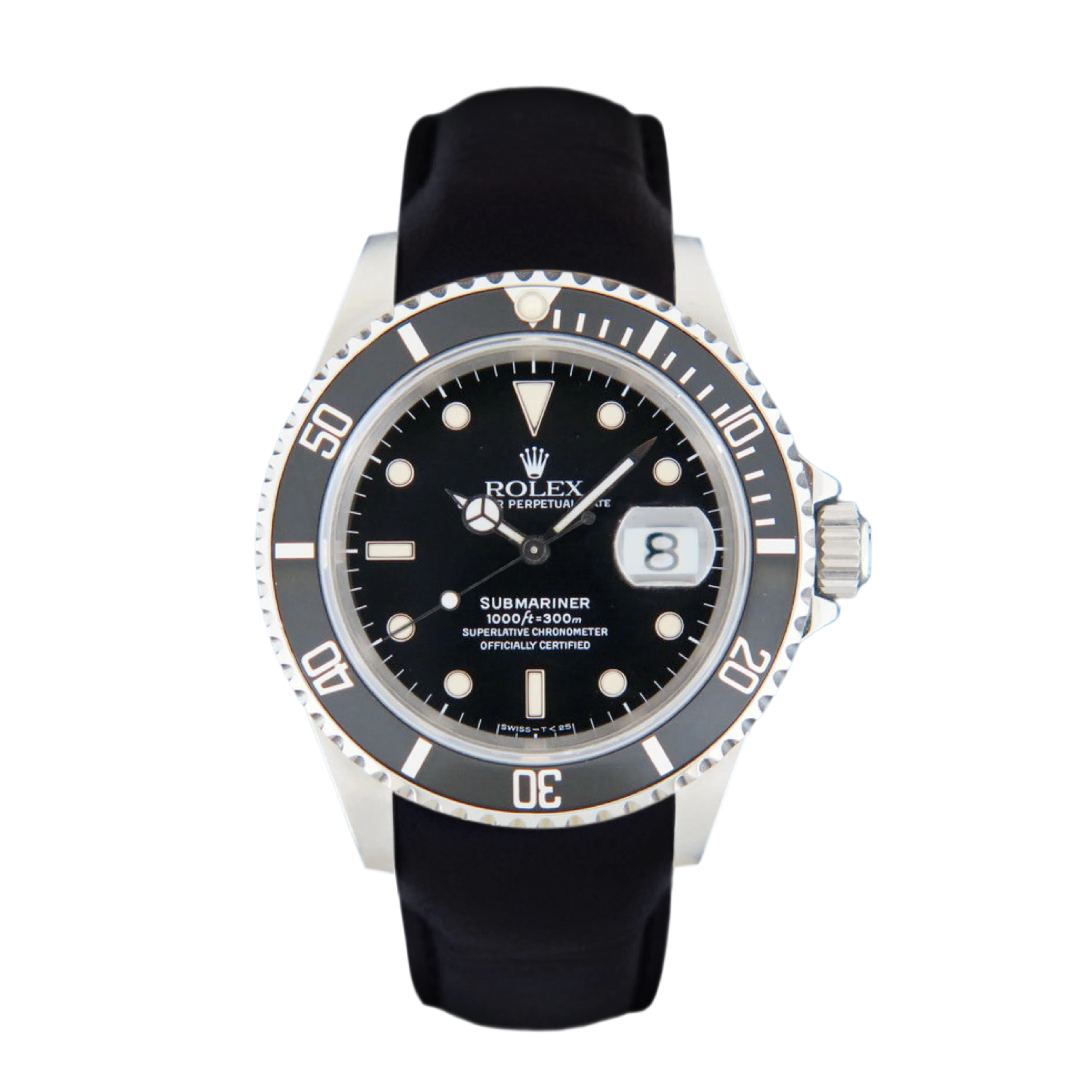 Rolex Submariner 16610 1991 VariLeer Strap